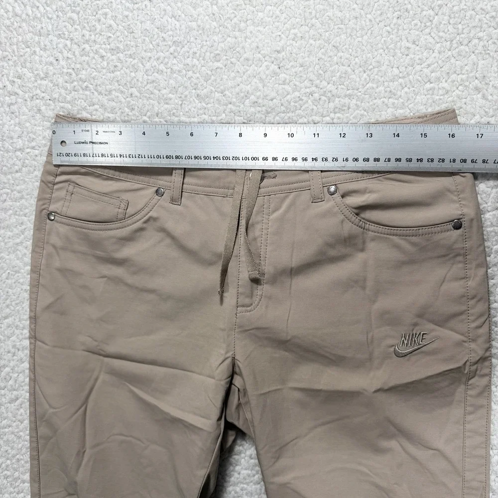Nike Performance Pants Women's XL 32x30 Tan Golf Gorpcore Outdoors Hiking Casual